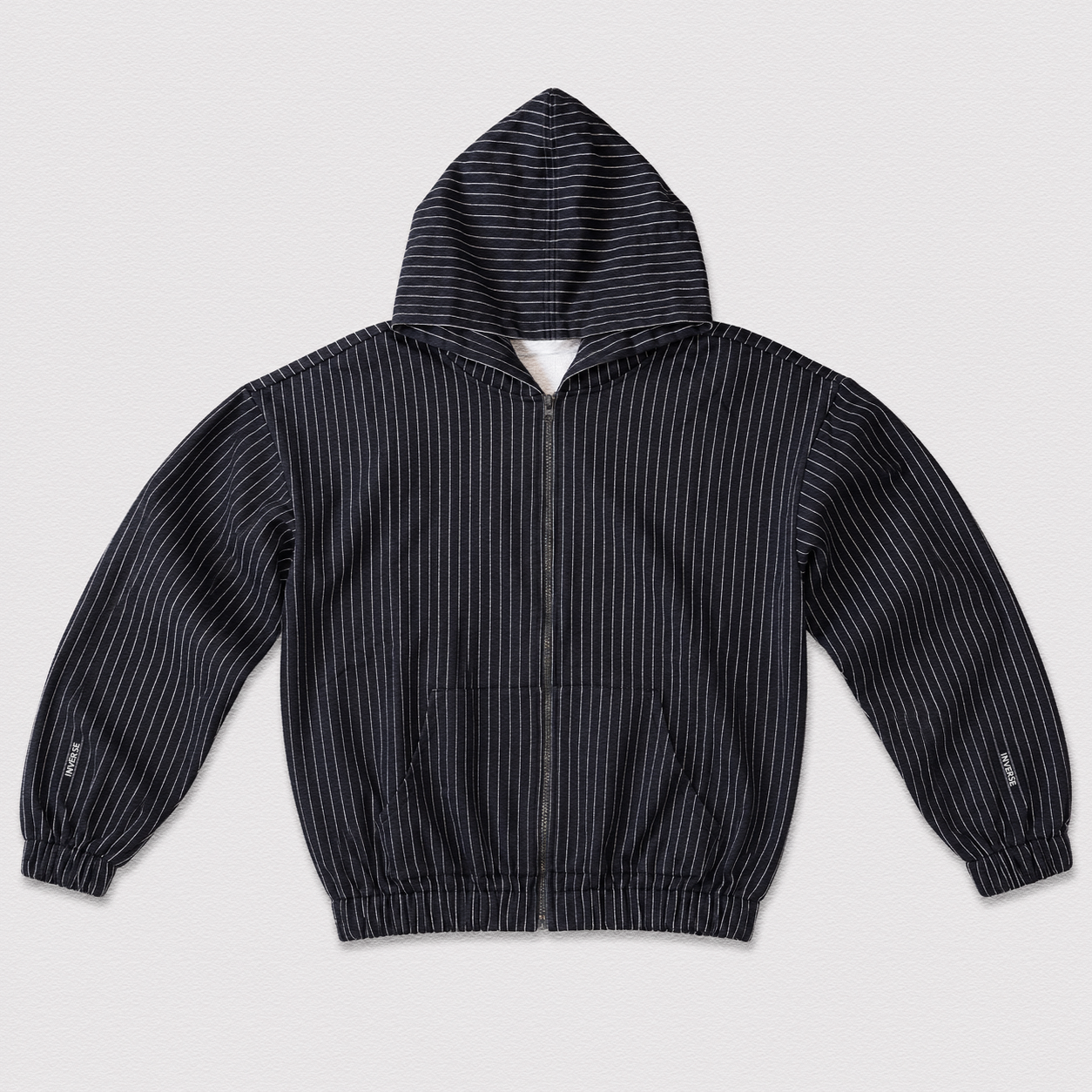 The Inverse Pinstripe Hoodie