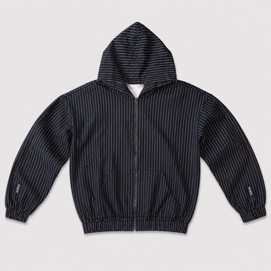 The Inverse Pinstripe Hoodie