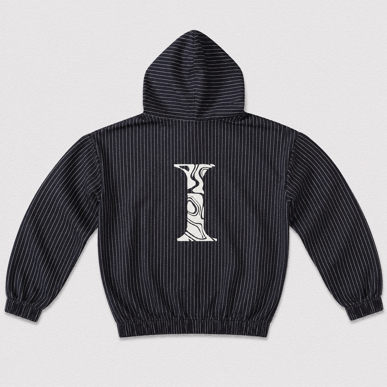 The Inverse Pinstripe Hoodie